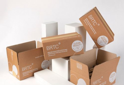 아미코스메틱의 BRTC가 친환경 택배박스로 교체하며 ‘클린 뷰티’ 실천에 앞장선다