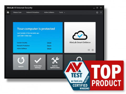 안랩 V3가 AV-TEST PC부문 인증평가에서 종합점수 만점으로 인증을 획득했다