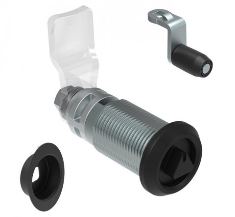 E5 캠 래치(확장형 하우징, 롤러 캠, 평면형 컵 스타일)