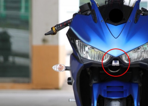 지넷시스템 모터사이클 전용 블랙박스 MVR / KBR 순정같은 깔끔한 카메라 장착