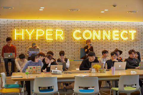 하이퍼커넥트 사무실 전경