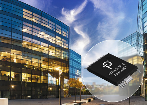 파워 인테그레이션스가 소형 스마트 조명 설계를 겨냥한 고효율 GaN으로 구동되는 LYTSwitch-6 LED 드라이버를 출시한다