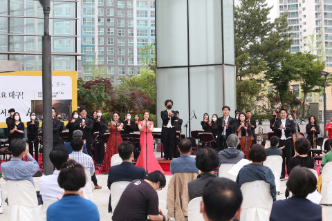 5월 대구오페라하우스 광장에서 진행된 오페라 광장콘서트