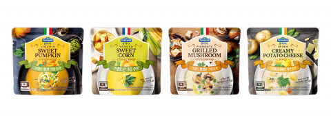 폰타나가 유럽 정통 레시피를 구현한 상온 액상수프를 출시했다