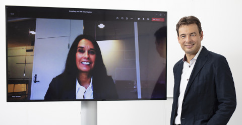 ABB 터보차징, 콩스버그 디지털의 화상 계약 체결식