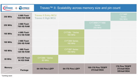 Infineon Traveo II Body Family