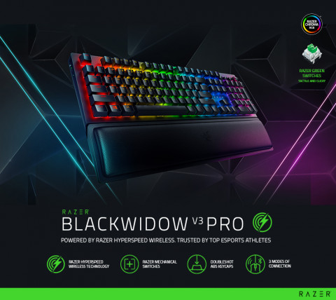 레이저가 최고의 게이밍 성능과 자유로운 움직임을 위한 무선 플래그십 함대라 지칭한 3종 무선 제품을 선보인다