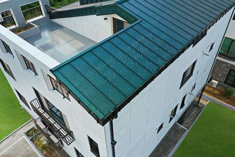 동국제강이 카멜레온 컬러강판을 출시했다