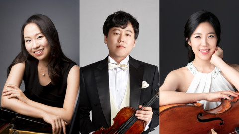 일라이나이 트리오, 왼쪽부터 피아노 정혜연, 바이올린 박주경, 첼로 정승원