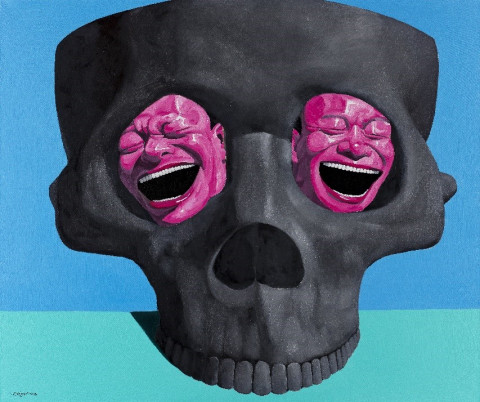 ‘Gaze Oil on Canvas’ 200 x 240, 2012