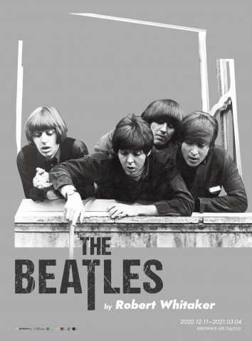 ‘The Beatles by Robert Whitaker: 셔터 속 빛나는 청춘의 기록’전 포스터