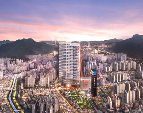 의정부역 한양파크뷰 조감도