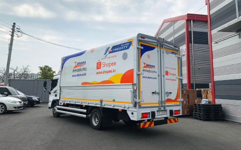 쇼피 픽업 서비스 차량