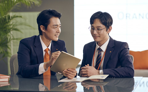 오렌지라이프가 FC간 영업 노하우를 공유하는 P2P플랫폼 오투게더를 론칭했다
