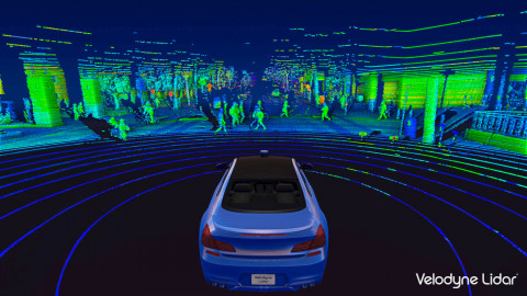 벨로다인의 라이다 센서는 생명을 구하고 이동성을 개선하며 지속 가능성을 증진하는 것을 목표로 자율 주행 차량과 스마트 시티 솔루션에 고화질의 3 차원 정보를 제공한다