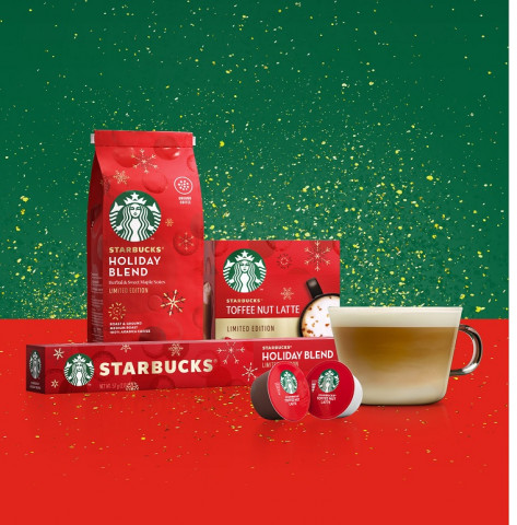 네슬레코리아가 집에서 안전하게 연말 분위기 즐기는 스타벅스 앳홈 홀리데이 리미티드 라인 판매 채널을 확대한다