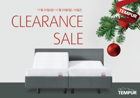 템퍼코리아가 전국 아울렛 매장서 클리어런스 위크를 실시한다