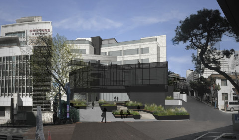 리모델링을 마치고 2021년 6월 개관하는 서울문화재단 예술청 조감도