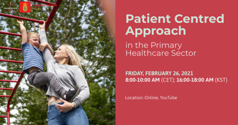 ‘일차 보건의료: 환자 중심의 의료 전달 체계’ 웨비나 포스터