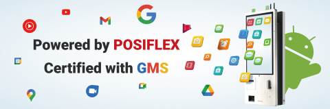 GMS 인증을 획득한 Posiflex에 의해 구동
