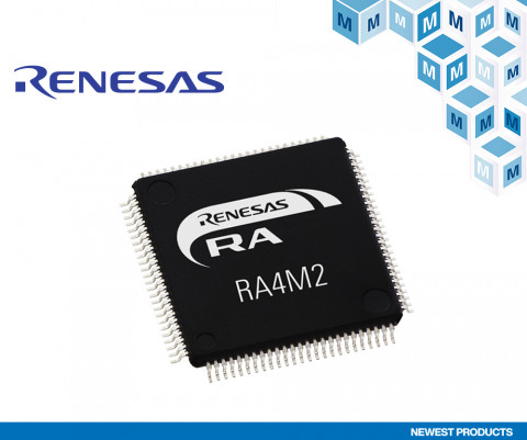 르네사스의 RA4M2 마이크로컨트롤러