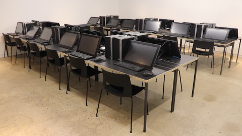 와콤 타블렛 렌탈 서비스를 이용 중인 ‘서울웹툰아카데미’ 전경