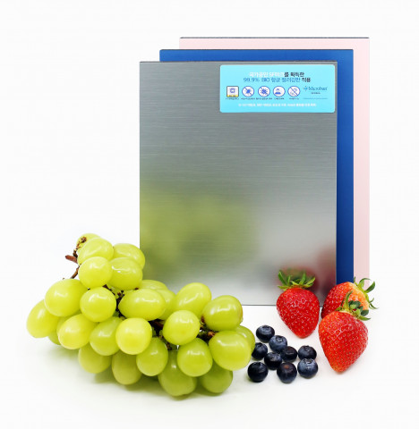 동국제강의 친환경 고기능성 강판인 럭스틸 바이오 샘플