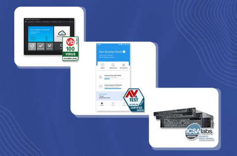 2021년 글로벌 주요 인증을 획득한 안랩의 V3 제품군 및 지능형 위협 대응 솔루션