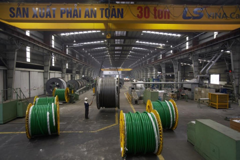 LS전선아시아가 공개한 LS-VINA 공장 내부