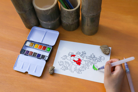 도화서 수채화 그리기 체험