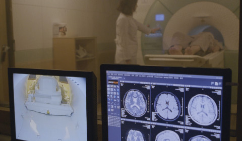 KMI한국의학연구소 건강검진센터에서 검진이 진행되고 있다