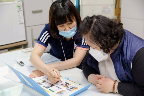 서울장애인종합복지관에서 이뤄지는 건강 상담