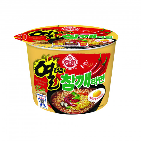 오뚜기가 출시한 열려라 참깨라면