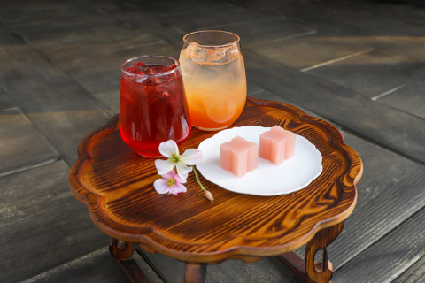 전통 수제 디저트 자몽단묵