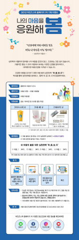 2021년 마인드스파 홈페이지 1차 기획 이벤트 안내문