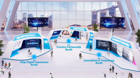 인비절라인 ‘2021 APAC 버츄얼 심포지엄’ 온라인 부스