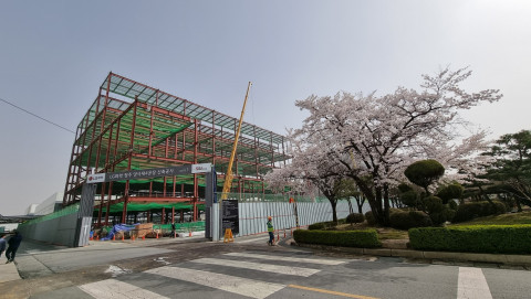 LG화학 청주 양극재공장 증설 현장