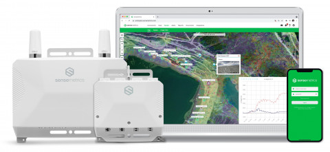 분산 센서 네트워크를 위한 sensemetrics 연결 및 클라우드 관리 솔루션