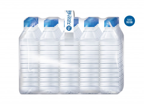 GS리테일에서 출시한 유어스지리산맑은샘물 번들 500ML 20입