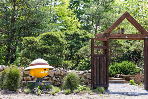 서울그린트러스트가 KB국민은행과 조성한 광릉숲길 어린이정원