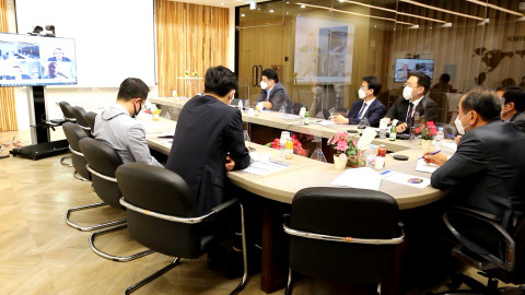 안산상의-아헨상회 화상 회의