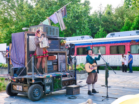 구민에게 다가가는 문화예술 ‘경춘선숲길 거리예술 프로젝트’