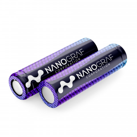 Nanograf 3.8Ah 18650/ 800 Wh/L