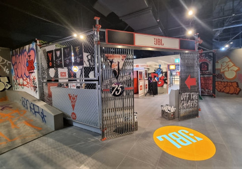 프리미엄 오디오 브랜드 JBL이 75주년을 맞아 팝업 스토어를 운영한다