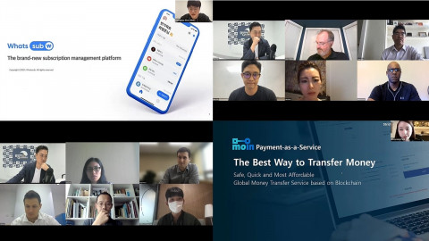 온라인을 통해 진행된 해외 진출 집중성장캠프 데모데이