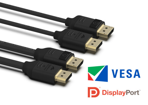 아트뮤가 출시한 8K HDR10(DSC1.2) DP1.4 버전 VESA 인증 아트뮤 케이블