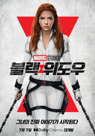영화 블랙 위도우 포스터