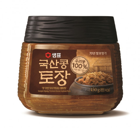 샘표가 출시한 ‘국산콩 토장’