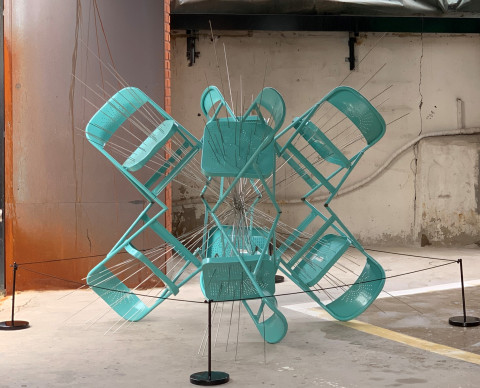 연결과 발견 展 참여 작품 가운데 ‘박천욱 - 주체롭게 자라다5’