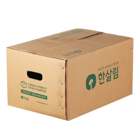 한살림은 공급상자를 평균 4회 이상 재사용하며 자원순환에 앞장서고 있다